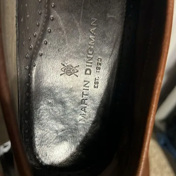 🔥🔥 Martin Dingman Royal Venetian Loafer Men Size 9.5M - EXCELLENT Condition