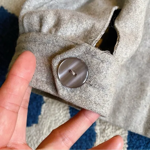 🍂 MAX RAVE GREY WOOL BLEND CROPPED JACKET!