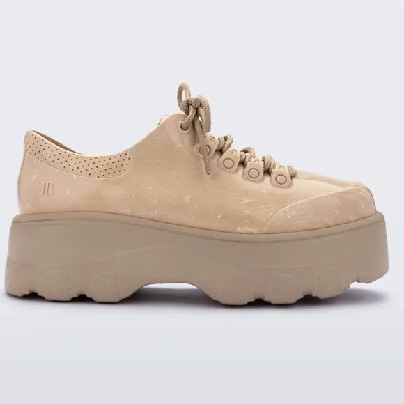 - Mellissa vegan lace - up platform shoes New in box
