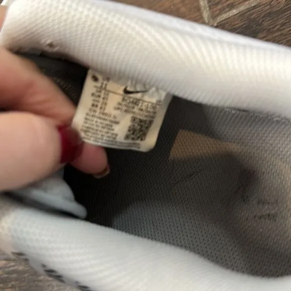 👟 Men’s Nike Air Force 1 Sneakers - White and Gray - Size 11