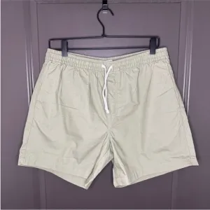 🌿 NWT Men's Weekday Zed Regular Fit Shorts | Serene Sage Green | Size M