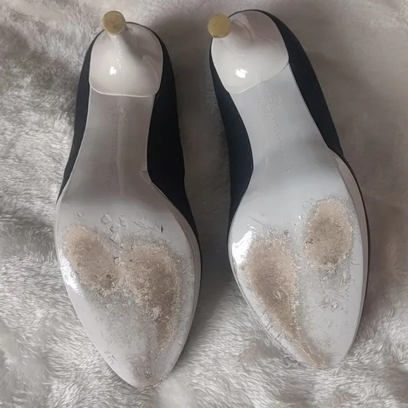 🦓 Stella McCartney Black and White Pumps 38.5