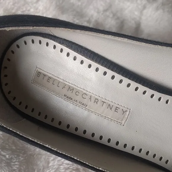 🦓 Stella McCartney Black and White Pumps 38.5