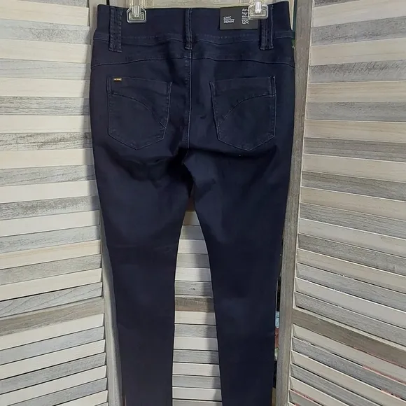 012 - Plus Size Asha Regular High Rise Skinny Jean - denim | CITY CHIC | 12 R