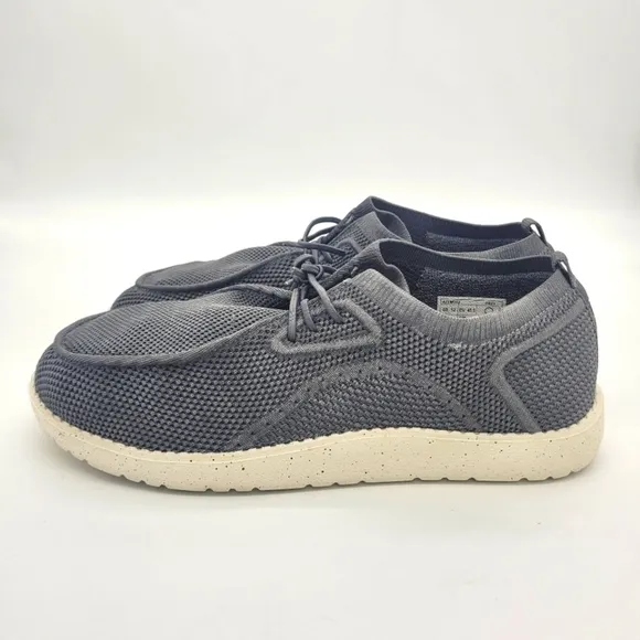 1TAZERO Mens Casual Loafers Slip on Canvas Shoes Walking Trail Hiking Size 12
