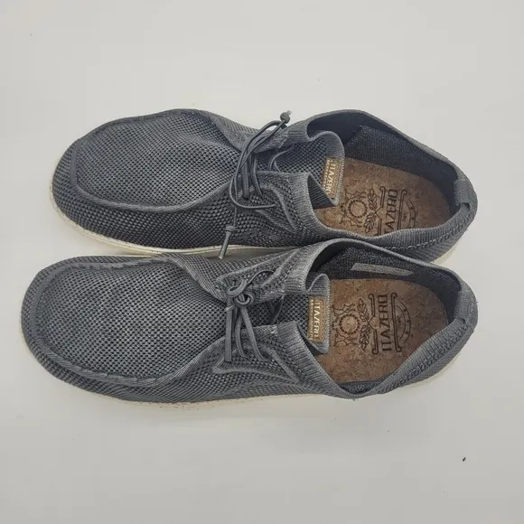 1TAZERO Mens Casual Loafers Slip on Canvas Shoes Walking Trail Hiking Size 12