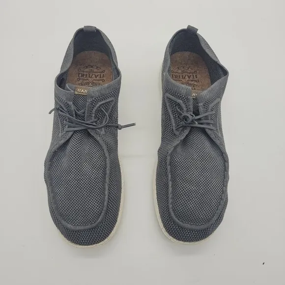 1TAZERO Mens Casual Loafers Slip on Canvas Shoes Walking Trail Hiking Size 12