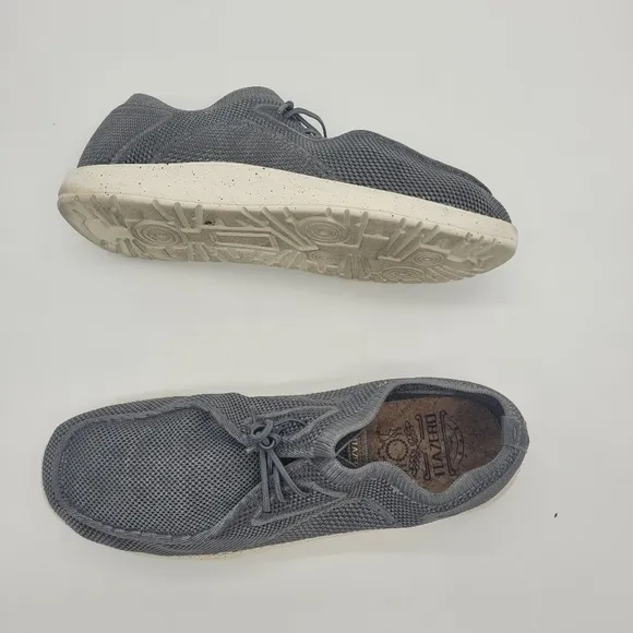 1TAZERO Mens Casual Loafers Slip on Canvas Shoes Walking Trail Hiking Size 12