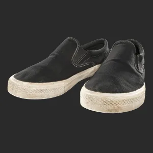 3D Unisex Black Espadrilles