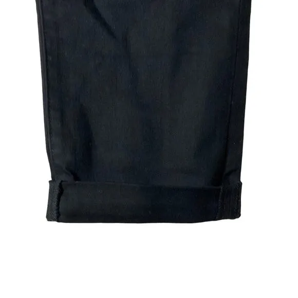 A618014 NYDJ Margot Girlfriend Black 10