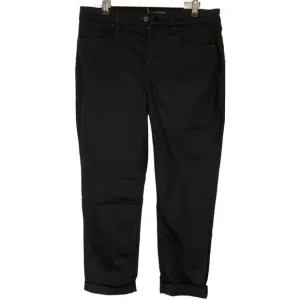 A618014 NYDJ Margot Girlfriend Black 10