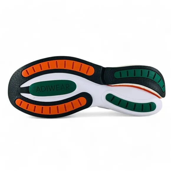 adidas AlphaBoost v1 x Miami Hurricanes Men's Shoes Athletic Sneakers IE1038