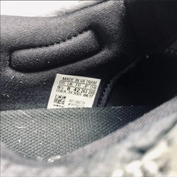 ADIDAS Alphabounce Grey Black Printed Running Gym Athletic Sneakers Shoes 9.5