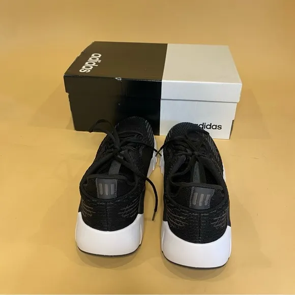 Adidas Black White Asweego CC Marathon Running Sneakers Size 9