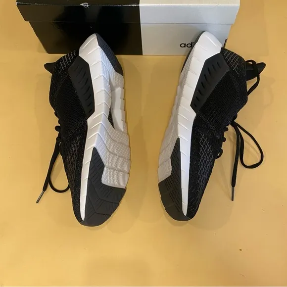 Adidas Black White Asweego CC Marathon Running Sneakers Size 9