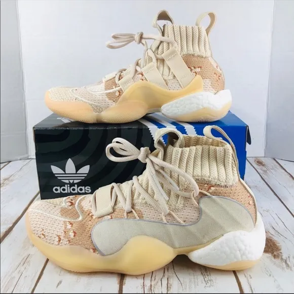 Adidas Crazy BYW X Sneakers Beige Camo NIB