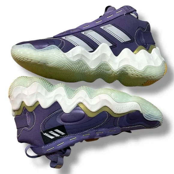 Adidas Exhibit B Candace Parker Mid Basketball Shoes Sneakers Size 10 Women’s