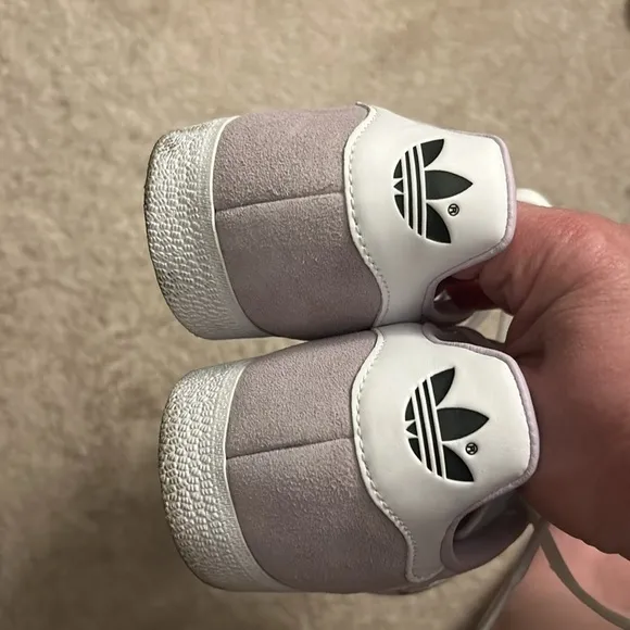 Adidas Gazelle taupe suede sneakers