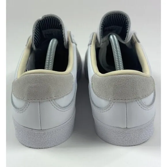 Adidas Lucas Puig Mens 8 White Low Skateboarding Shoes Sneakers Leather HP9753