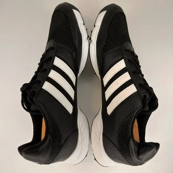 Adidas Mens F33550 Black Tech Response Mesh Lace Up Size 13 Golf Shoes