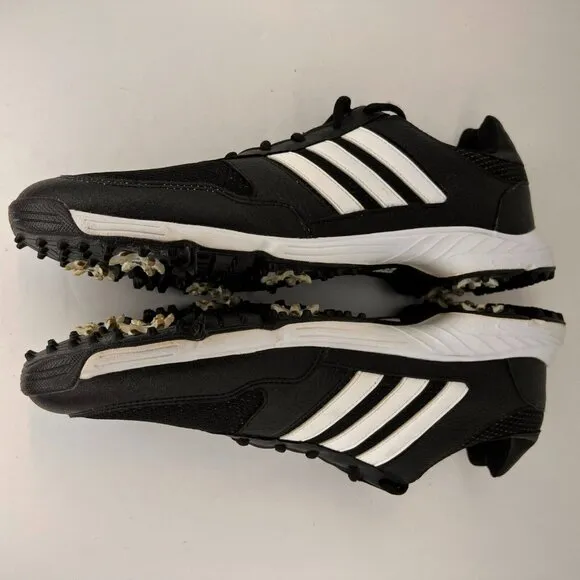 Adidas Mens F33550 Black Tech Response Mesh Lace Up Size 13 Golf Shoes