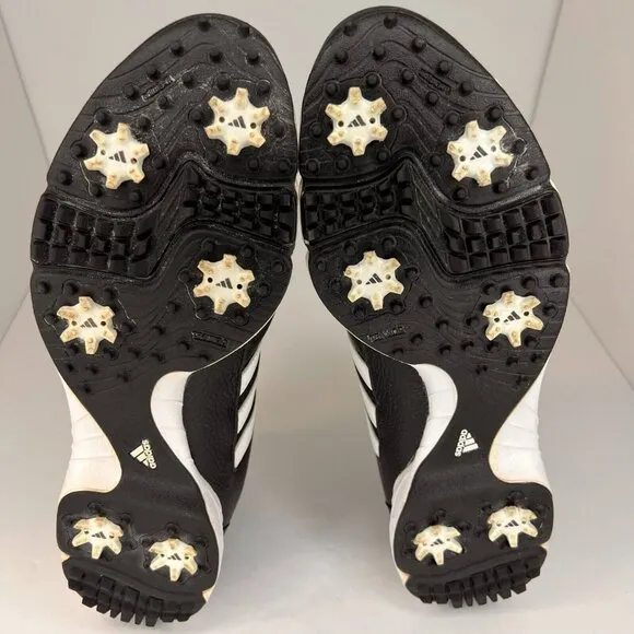 Adidas Mens F33550 Black Tech Response Mesh Lace Up Size 13 Golf Shoes