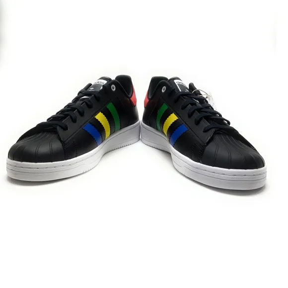Adidas Men's Superstar OT Tech Black White Blue Shoes Sizes 11 - 12