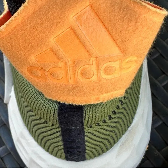 Adidas N3xt L3v3l Tech Olive Green Linen, Size 19, Basketball Sneakers, Men's