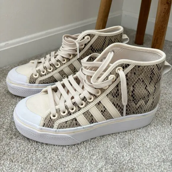 Adidas Nizza Platform Mid Women's Low Top Sneakers