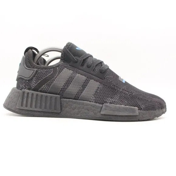Adidas NMD R1 Men's Size 8 Black Carbon Grey Boost Running Sneakers Tech IG5535