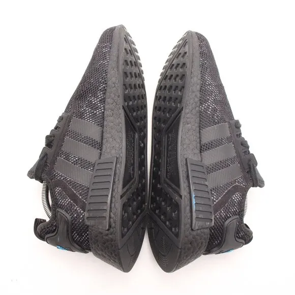 Adidas NMD R1 Men's Size 8 Black Carbon Grey Boost Running Sneakers Tech IG5535