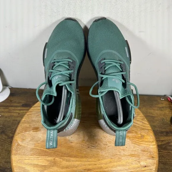 adidas Nmd R1 Tech Emerald Men's Size 9 White‎ Shoe Sneakers GX6468