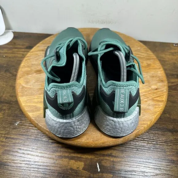adidas Nmd R1 Tech Emerald Men's Size 9 White‎ Shoe Sneakers GX6468