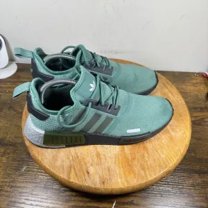 adidas Nmd R1 Tech Emerald Men's Size 9 White‎ Shoe Sneakers GX6468