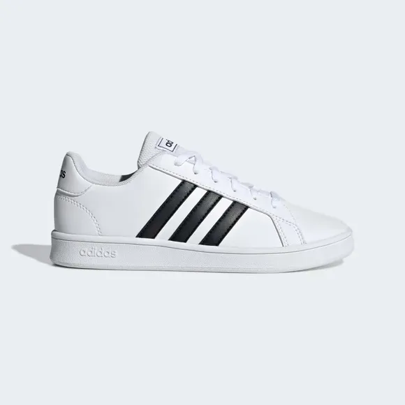 ADIDAS NWT 2 1/2 Kids Unisex Grand Court EF0103 Shoes Sneakers Classic 2.5 Youth