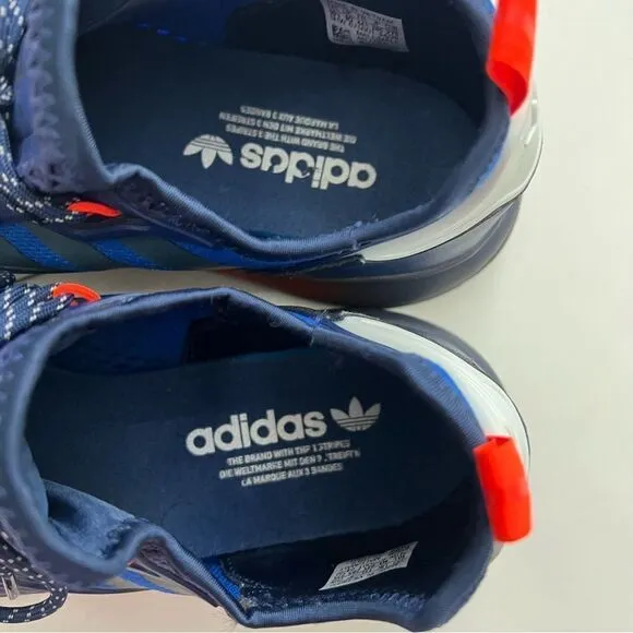 Adidas Original ZX 2K Boost Blue Tech Indigo Men’s Running Sneakers Size 10.5