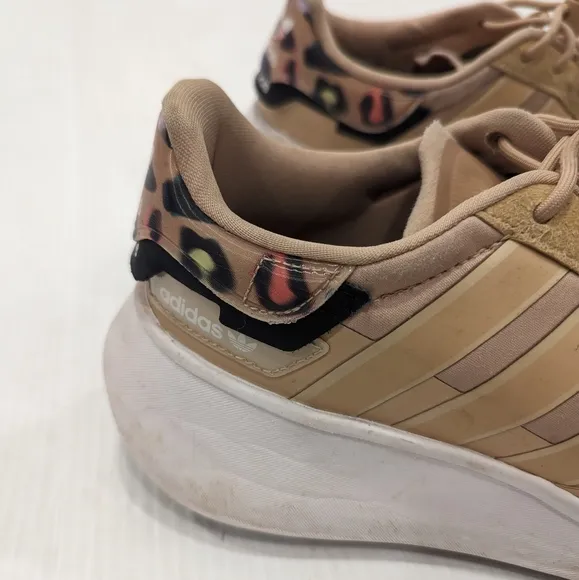 ADIDAS Originals Choigo Animal Print Pale Nude Chunky Sneakers