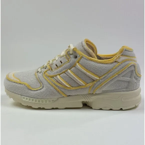 Adidas Originals Cozy ZX 8000 Mens 11.5 White Running Shoes Sneakers HP7713
