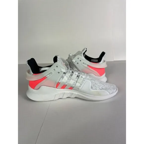 Adidas Originals Girls Support ADV Size 6.5 Big Kids White Running Shoe Sneakers