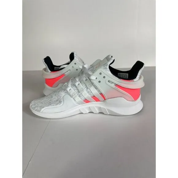 Adidas Originals Girls Support ADV Size 6.5 Big Kids White Running Shoe Sneakers