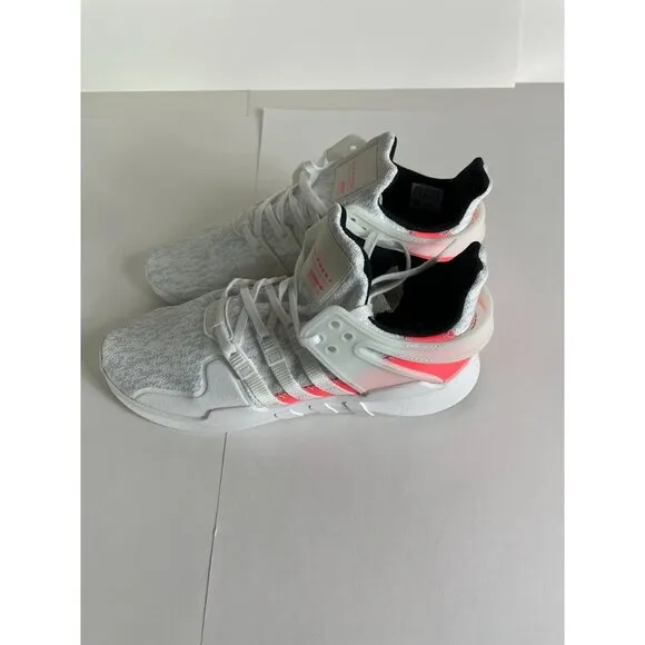 Adidas Originals Girls Support ADV Size 6.5 Big Kids White Running Shoe Sneakers