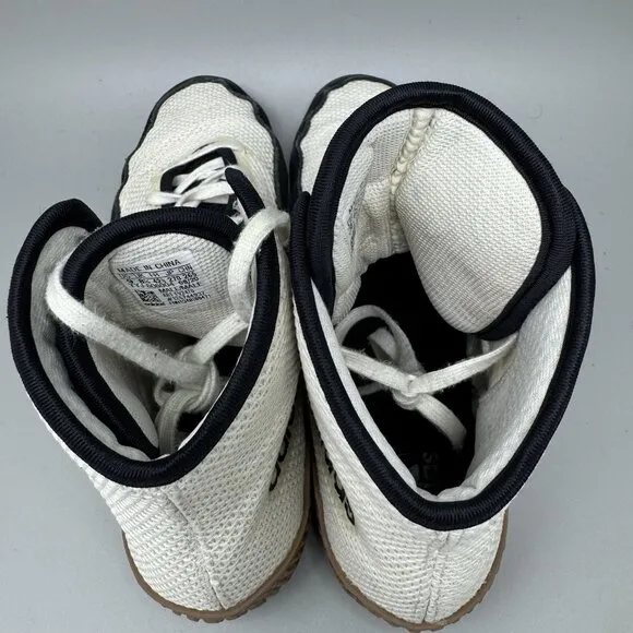 Adidas Tech Fall 2.0 Mens Size 9 Wrestling Shoes Sneakers White Black FV2470