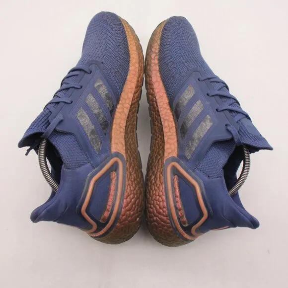Adidas UltraBoost 20 Tech Indigo Men's 11/5 Blue/Metallic Copper Sneakers FV4394