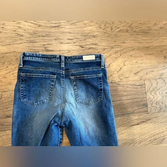 AG Adriano Goldschmied Isabelle High rise Crop Jeans