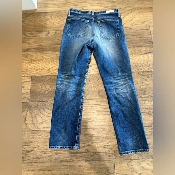 AG Adriano Goldschmied Isabelle High rise Crop Jeans