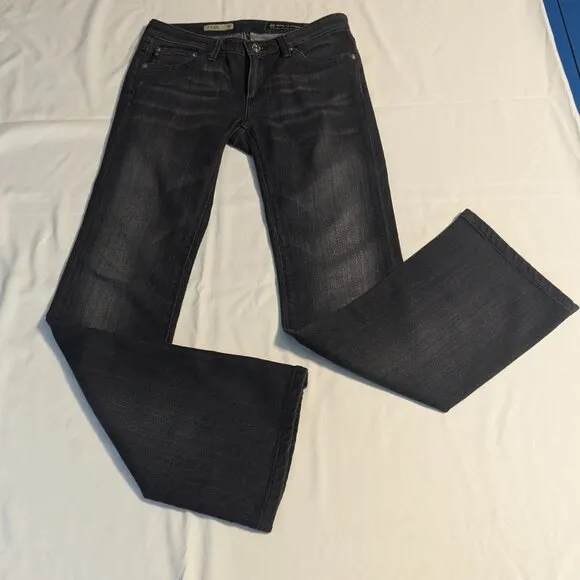 AG Adriano Goldschmied Size 26*R (Short) Dark Gray &quot;The Angel&quot; Boot Cut Jeans