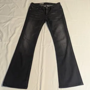 AG Adriano Goldschmied Size 26*R (Short) Dark Gray &quot;The Angel&quot; Boot Cut Jeans