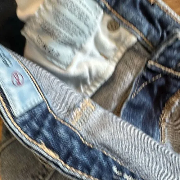 AG Isabelle High Waisted Straight Jeans