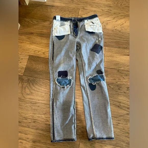 AG Isabelle High Waisted Straight Jeans