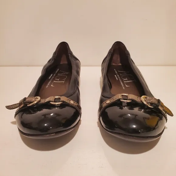 AGL Leather Flats Women's Size 6.5